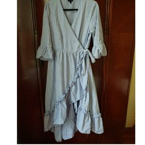 Who What Wear Wrap Dress